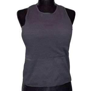 Shambhala Ribbed Padded Cropped Fitted Top